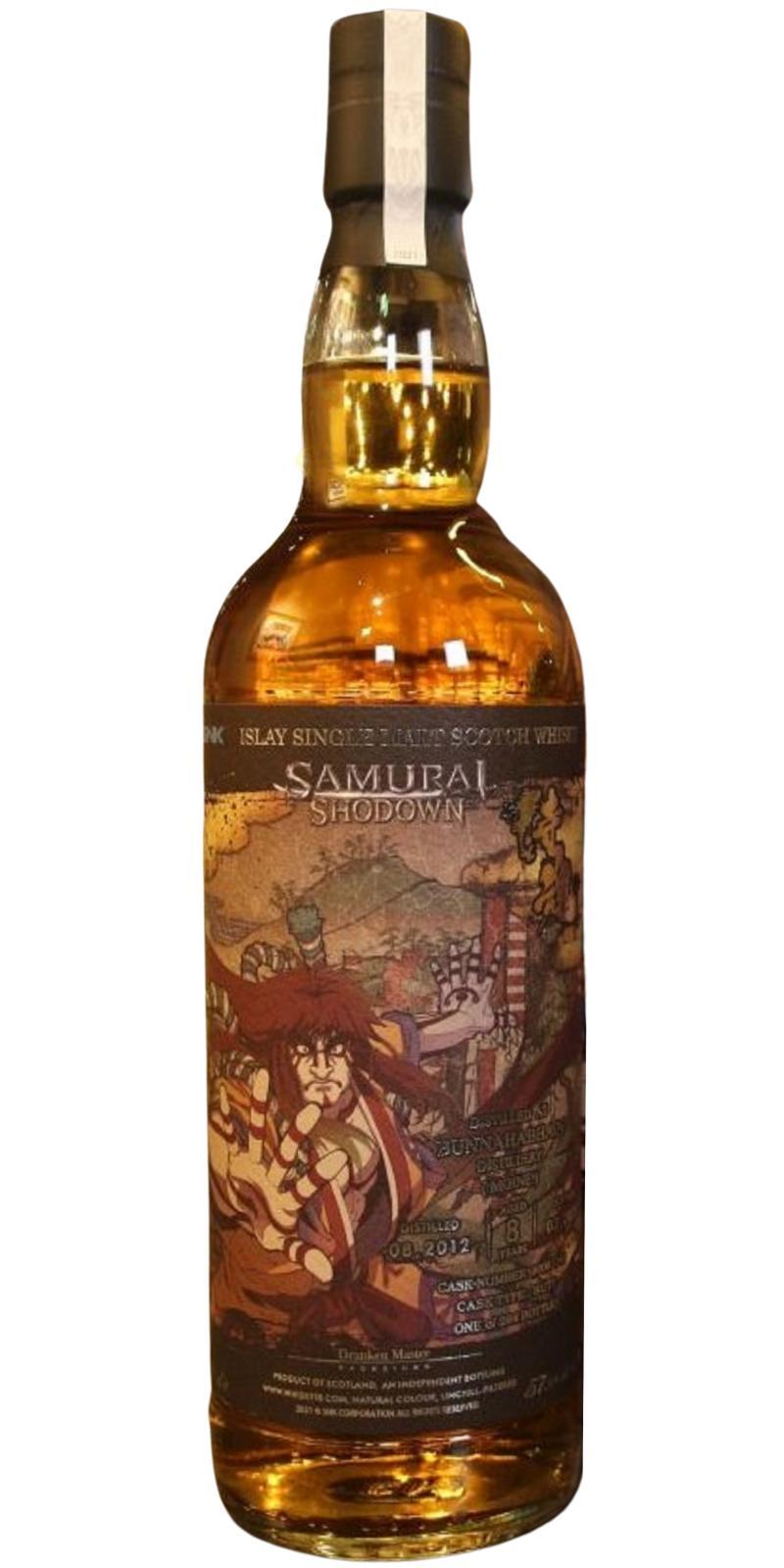 Bunnahabhain 2012 Whib Moine Samurai Shodown