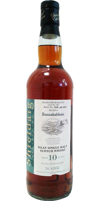 Bunnahabhain 2001 WM&C Shieldaig Collection