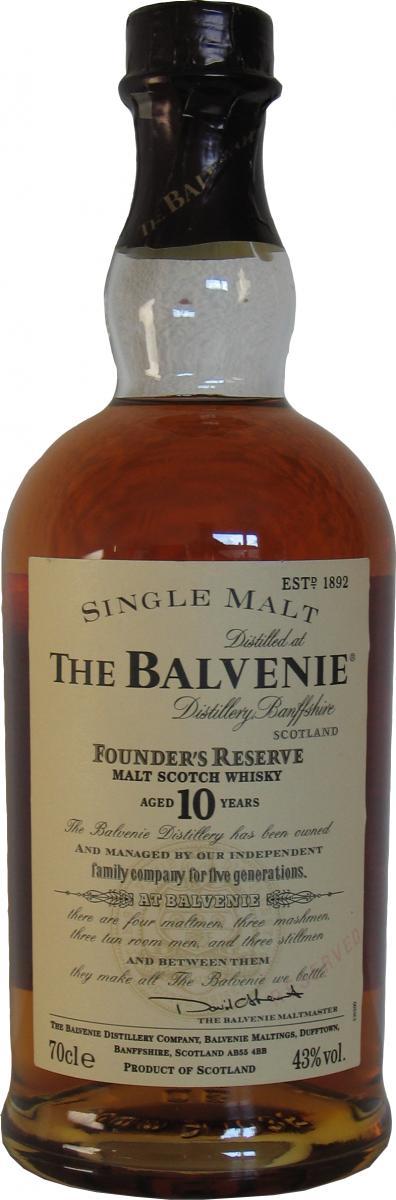 Balvenie 10-year-old Founder's Reserve