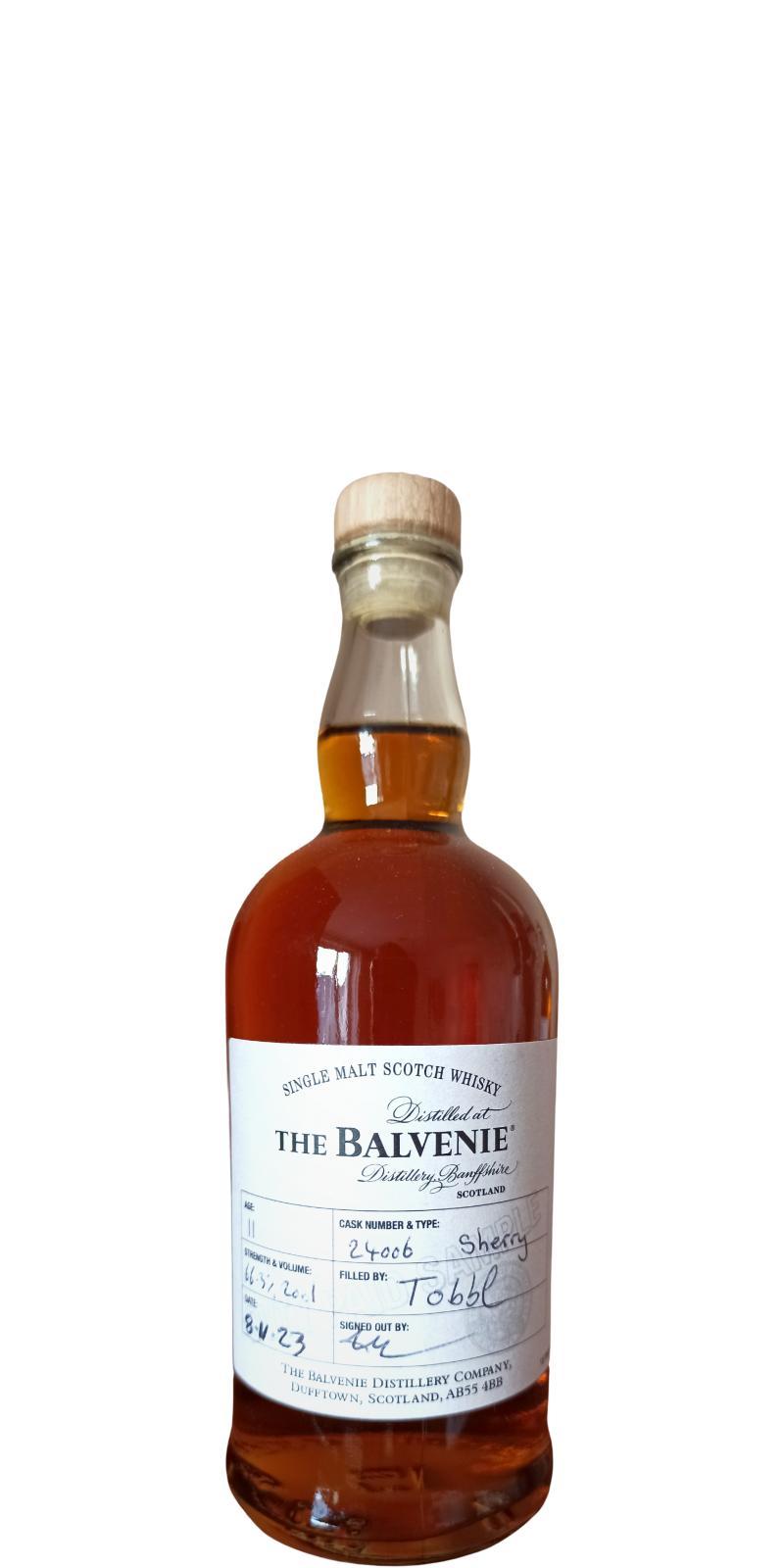 Balvenie 11-year-old Handfilled - Distillery only