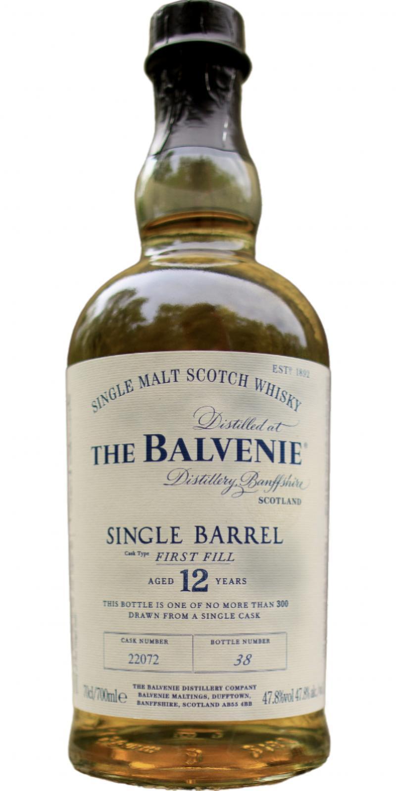 Balvenie 12-year-old Single Barrel