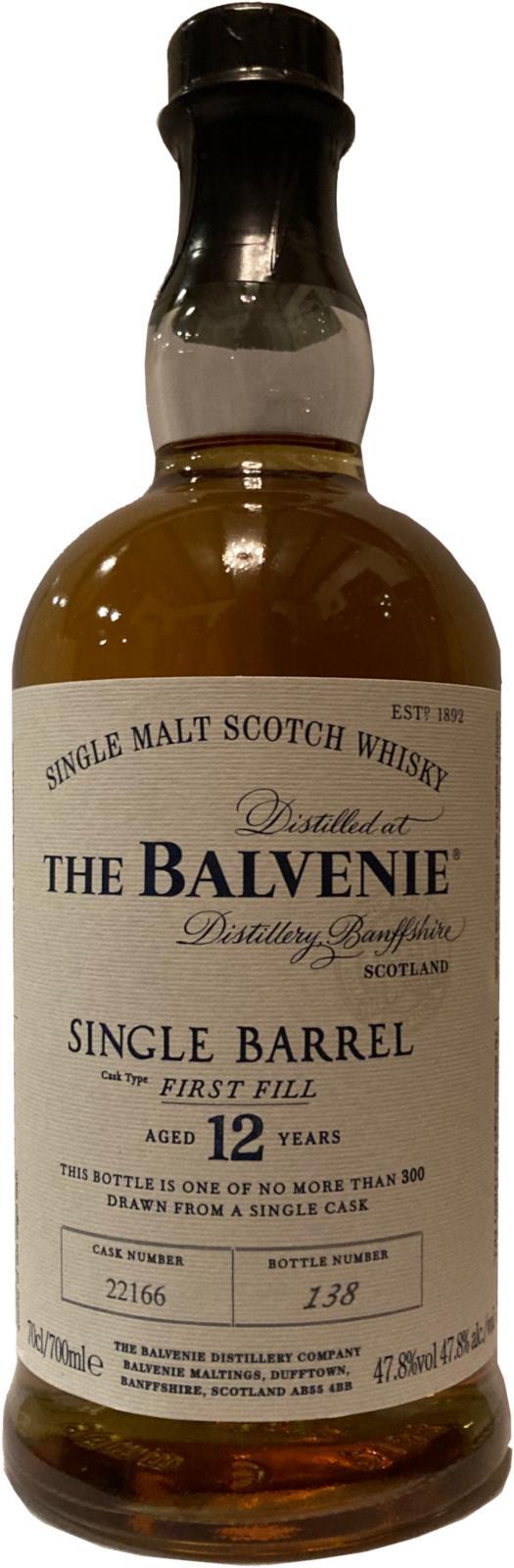 Balvenie 12-year-old Single Barrel