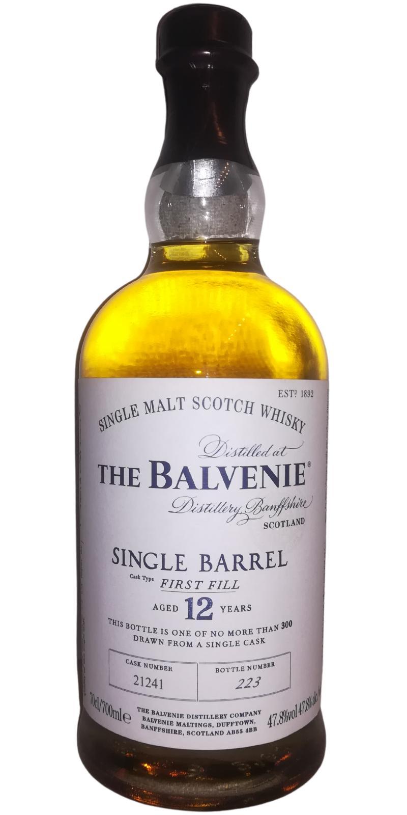 Balvenie 12-year-old Single Barrel