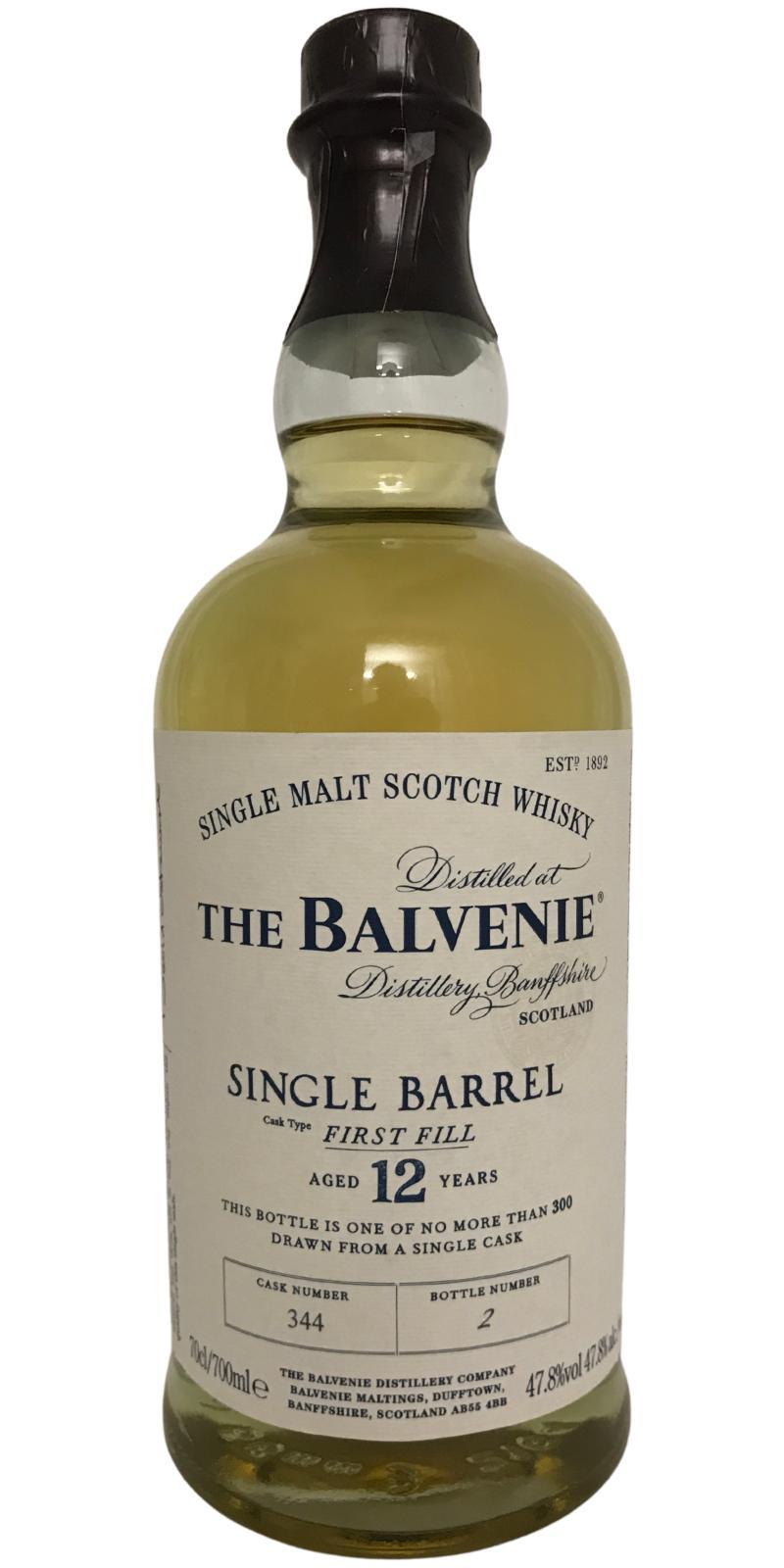 Balvenie 12-year-old Single Barrel