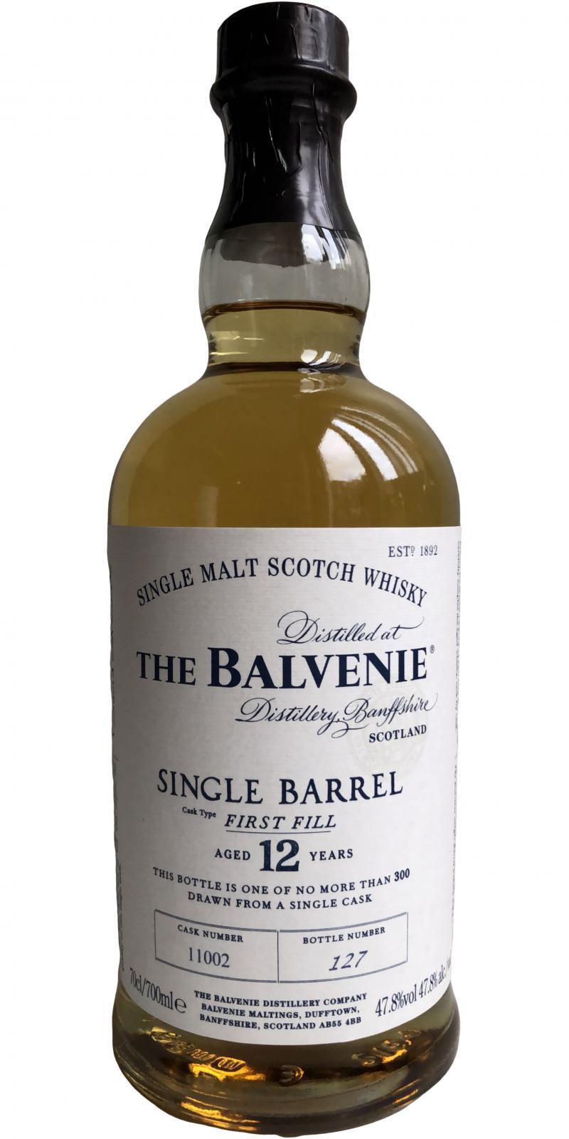 Balvenie 12-year-old Single Barrel