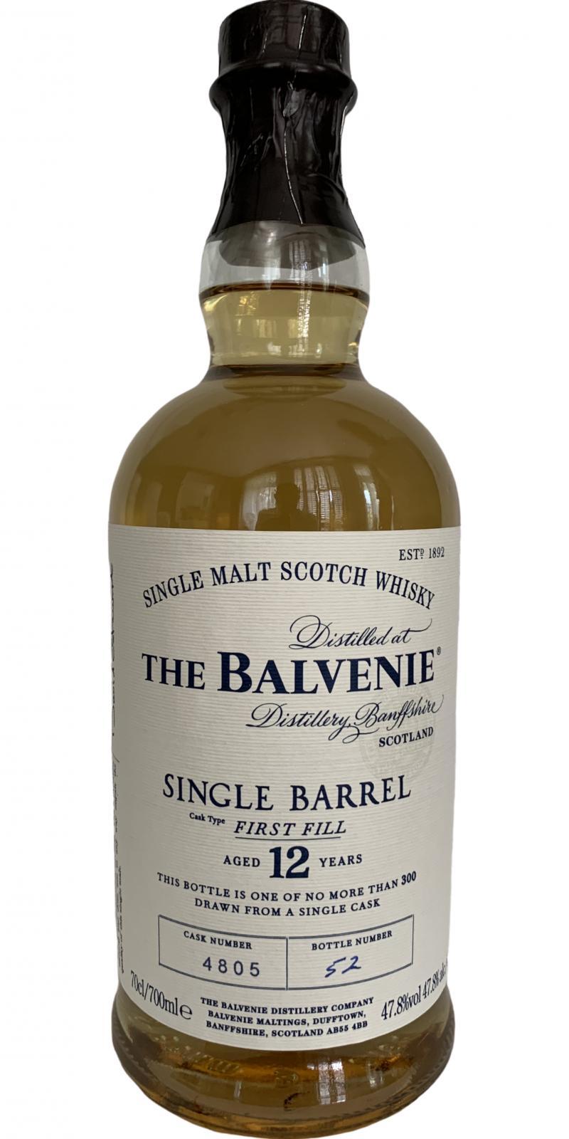 Balvenie 12-year-old Single Barrel