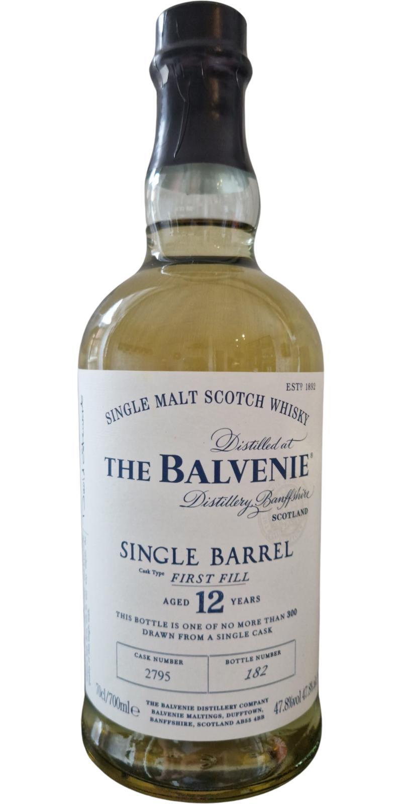 Balvenie 12-year-old Single Barrel