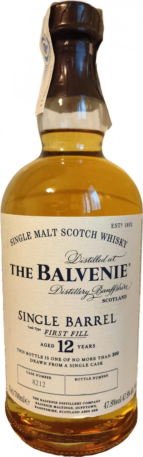 Balvenie 12-year-old Single Barrel