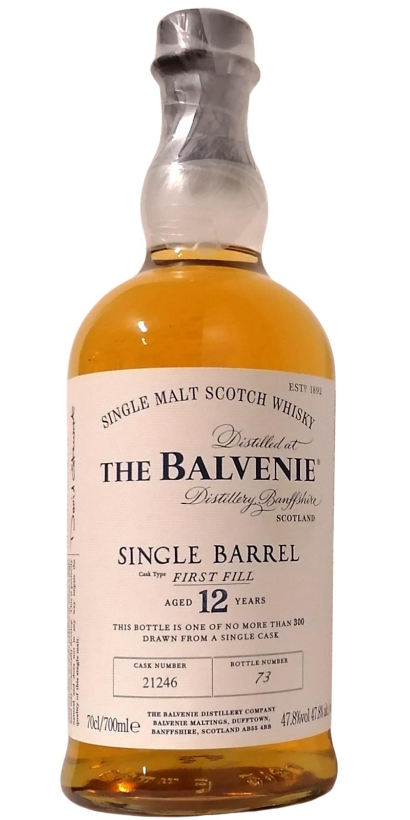 Balvenie 12-year-old Single Barrel