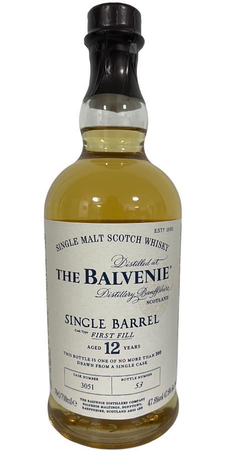 Balvenie 12-year-old Single Barrel