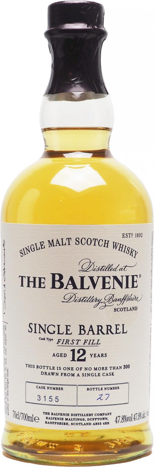 Balvenie 12-year-old Single Barrel
