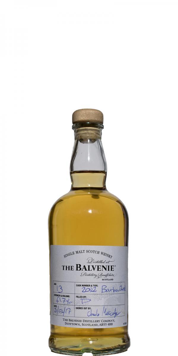 Balvenie 12-year-old Handfilled - Distillery only