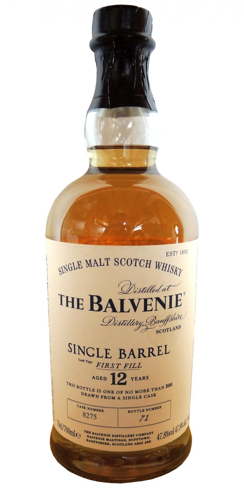 Balvenie 12-year-old Single Barrel