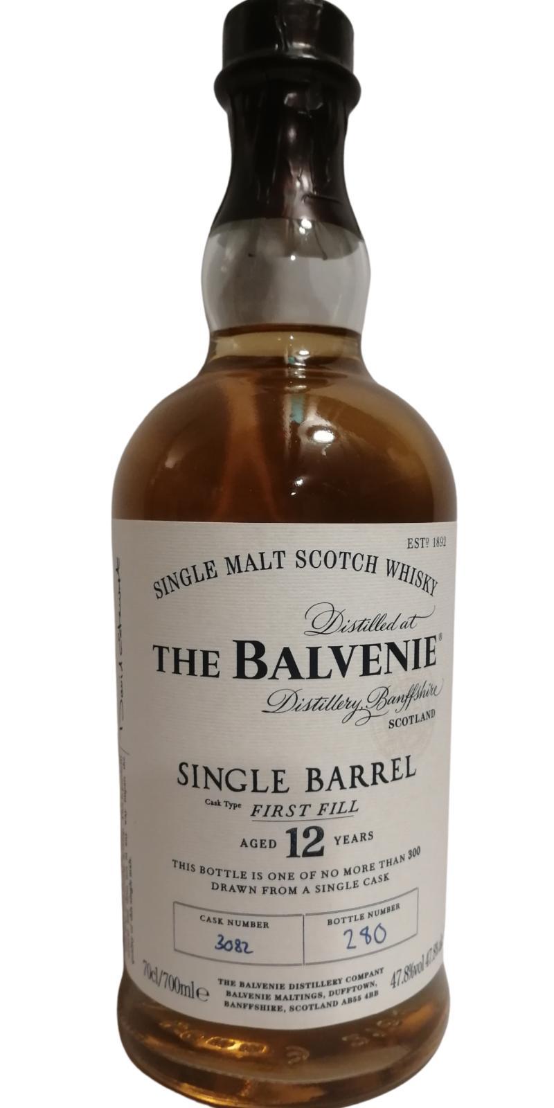 Balvenie 12-year-old Single Barrel