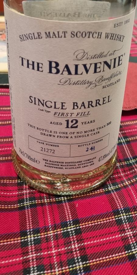 Balvenie 12-year-old Single Barrel