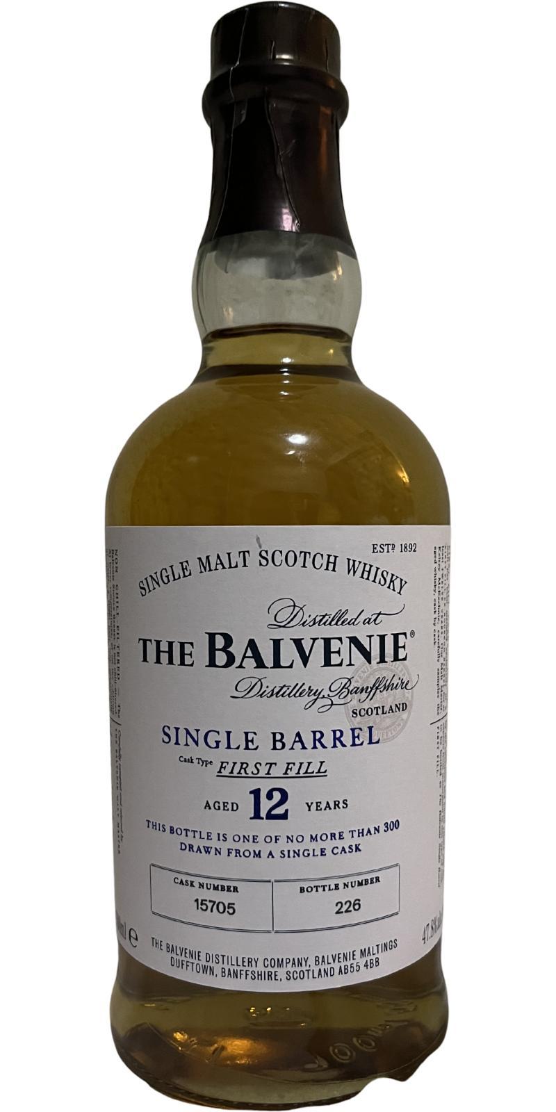 Balvenie 12-year-old Single Barrel