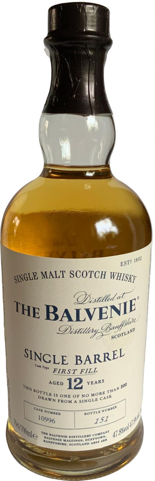 Balvenie 12-year-old Single Barrel