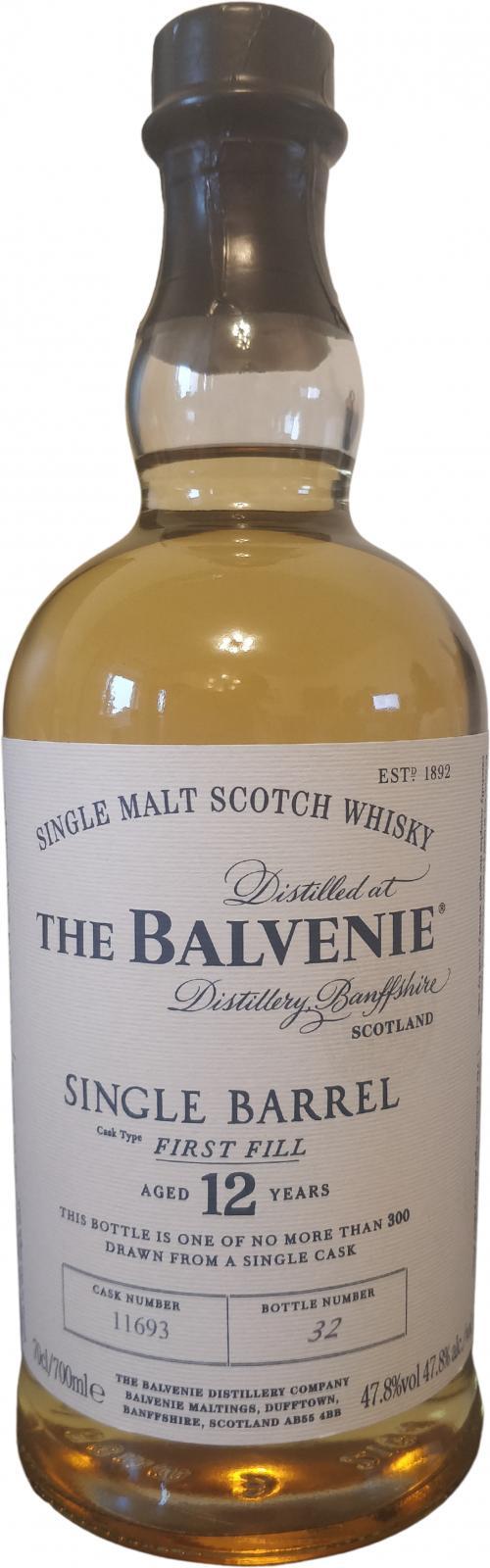 Balvenie 12-year-old Single Barrel