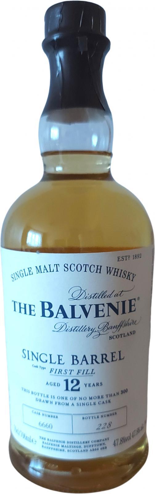 Balvenie 12-year-old Single Barrel