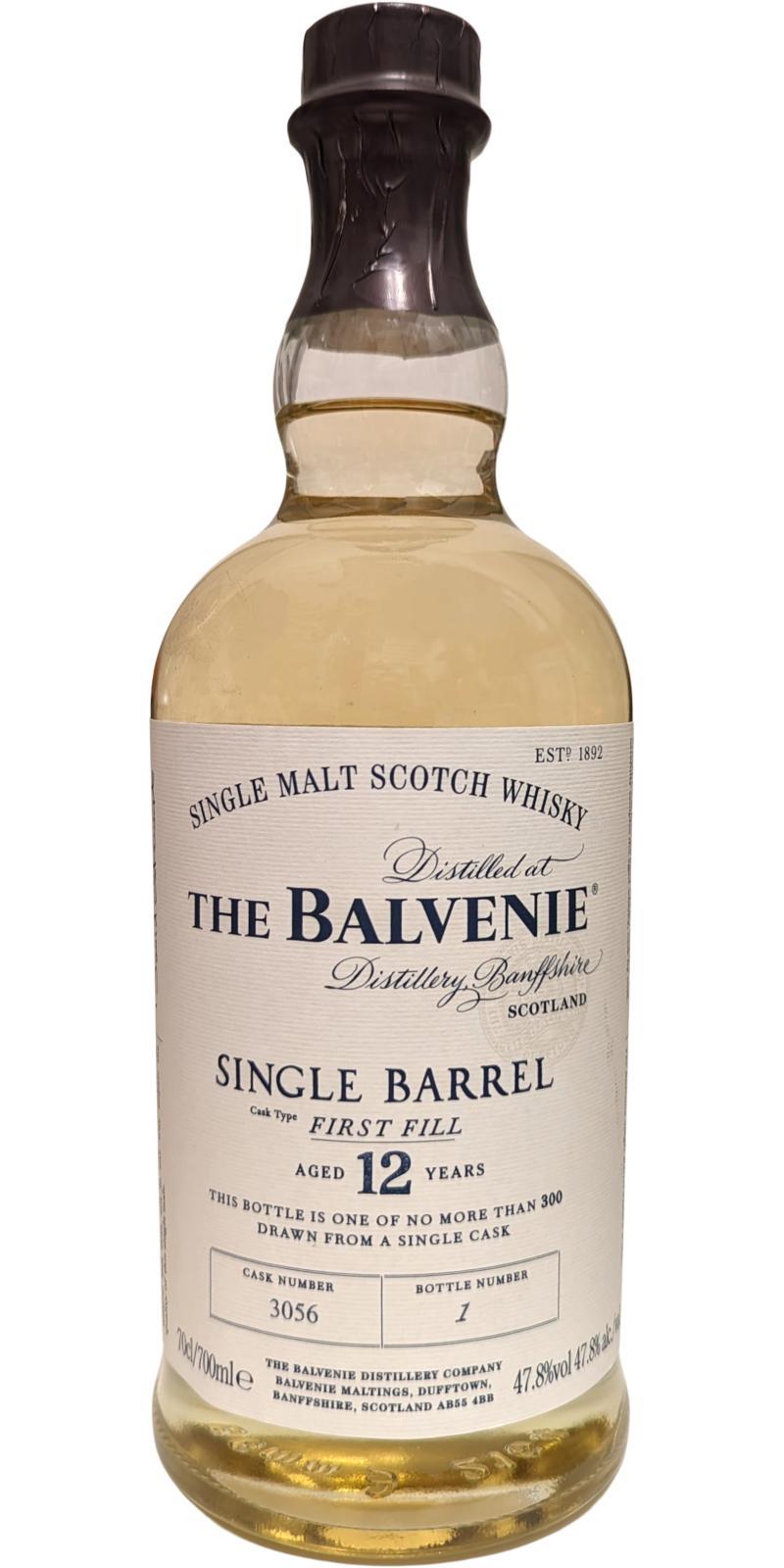 Balvenie 12-year-old Single Barrel