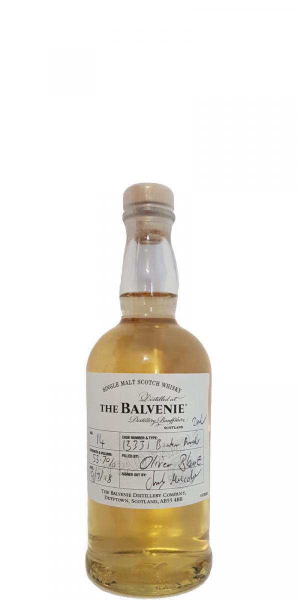 Balvenie 14-year-old Duty Paid Sample
