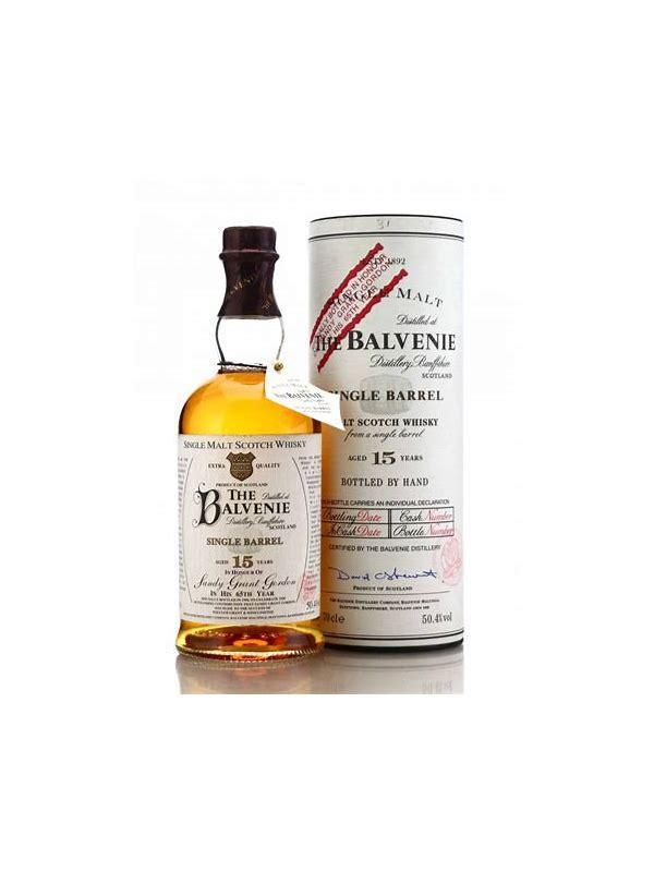 Balvenie 15-year-old To Celebrate Sandy Grant Gordon 65th Birthday