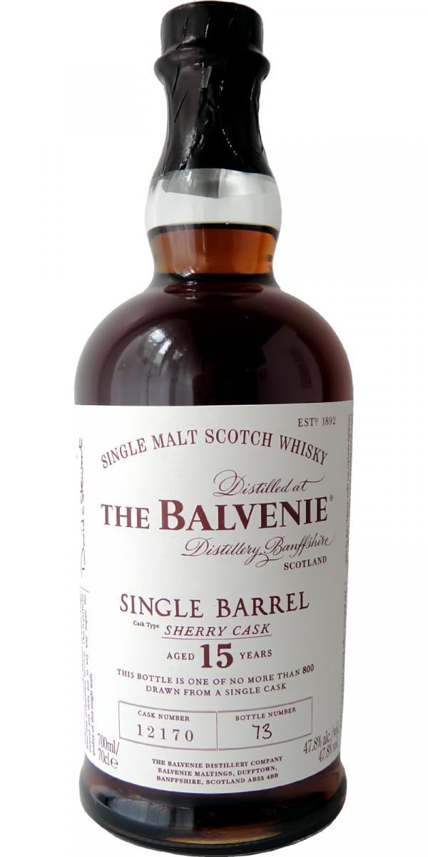 Balvenie 15-year-old Single Barrel - Sherry Cask