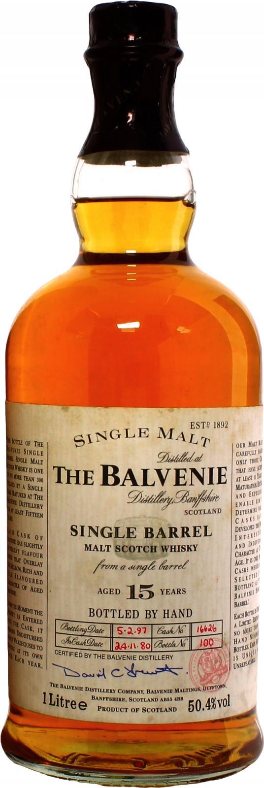 Balvenie 15-year-old Single Barrel