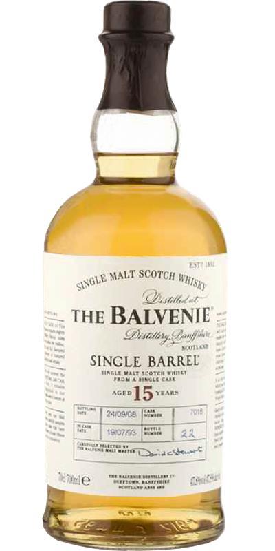 Balvenie 15-year-old Single Barrel