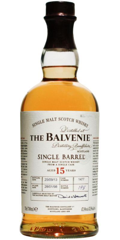 Balvenie 15-year-old Single Barrel