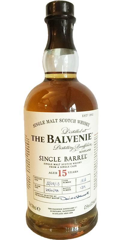Balvenie 15-year-old Single Barrel