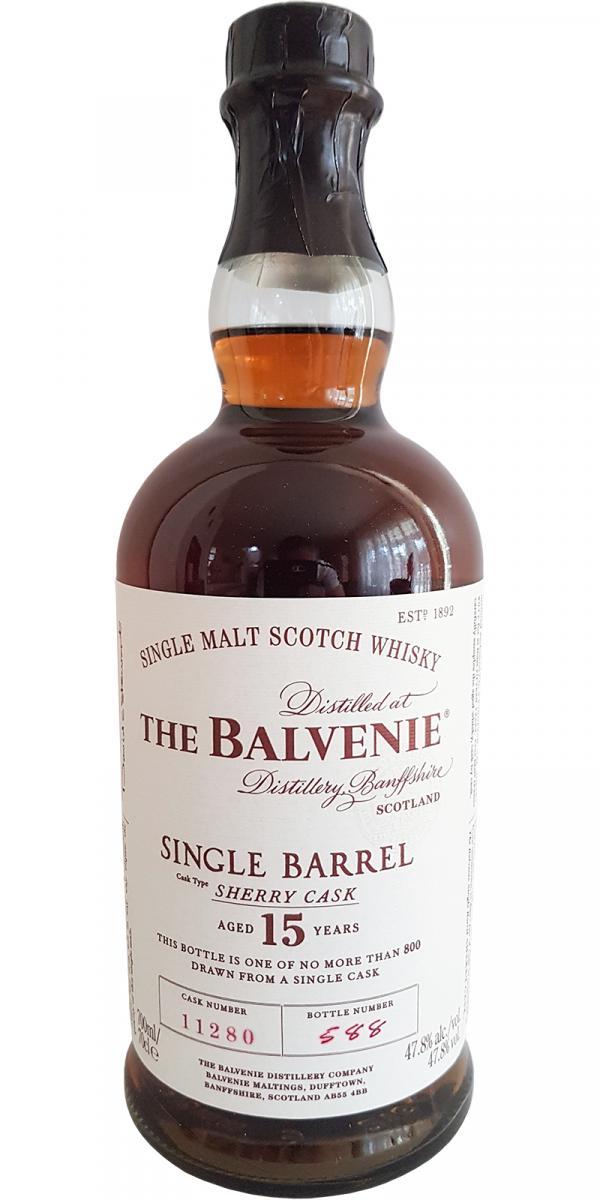 Balvenie 15-year-old Single Barrel - Sherry Cask