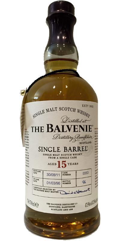 Balvenie 15-year-old Single Barrel