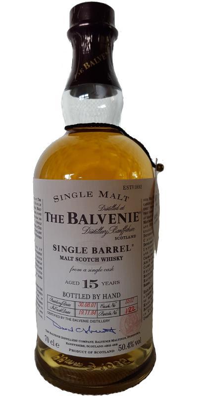 Balvenie 15-year-old Single Barrel