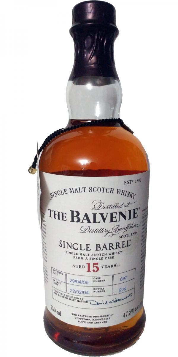 Balvenie 15-year-old Single Barrel