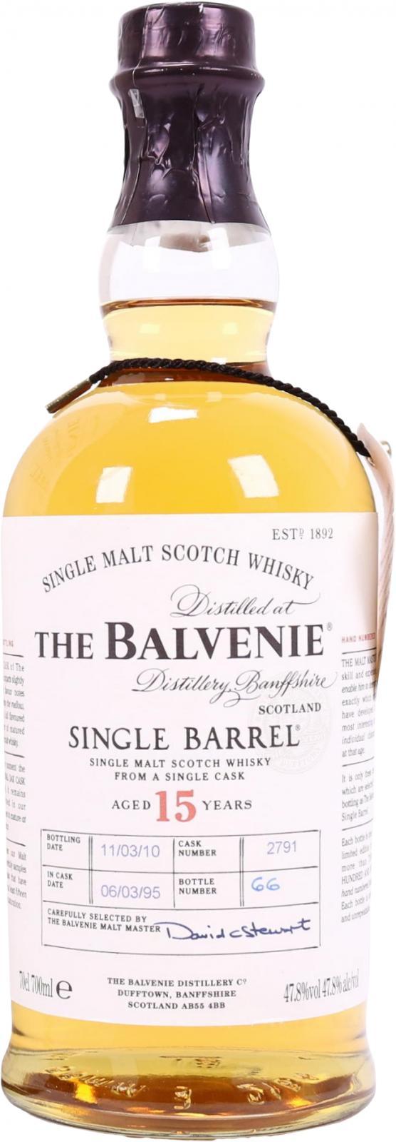 Balvenie 15-year-old Single Barrel