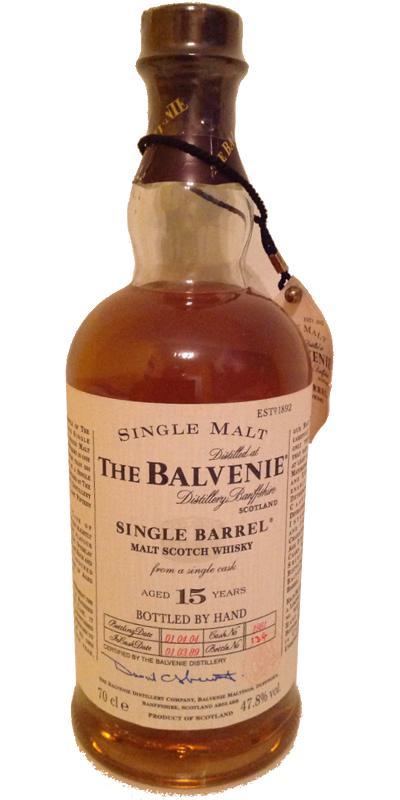 Balvenie 15-year-old Single Barrel