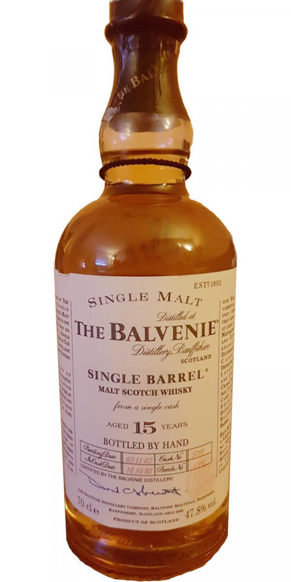 Balvenie 15-year-old Single Barrel
