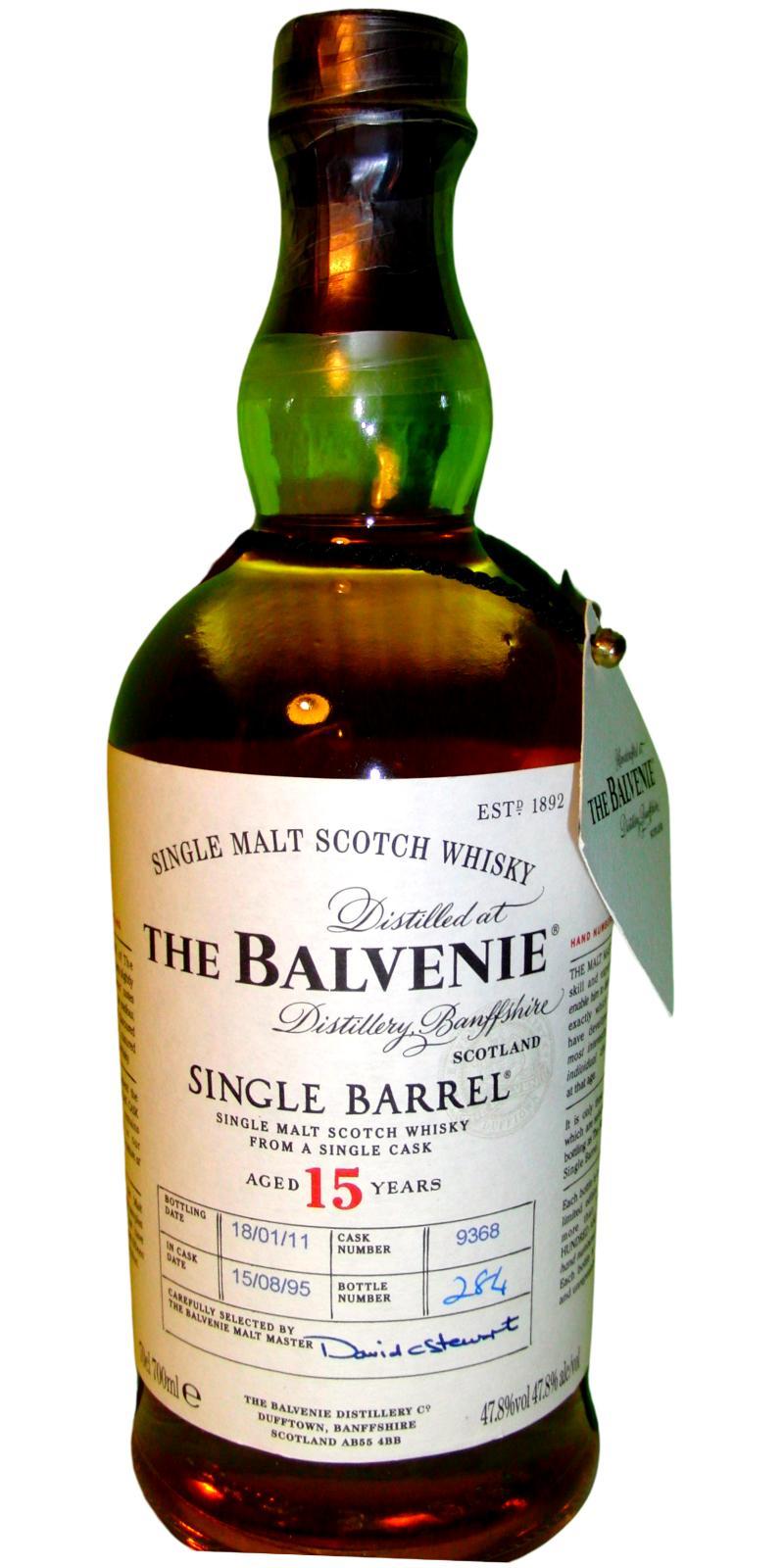 Balvenie 15-year-old Single Barrel