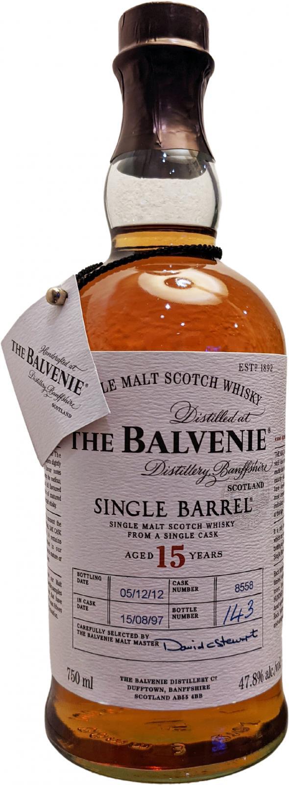 Balvenie 15-year-old Single Barrel