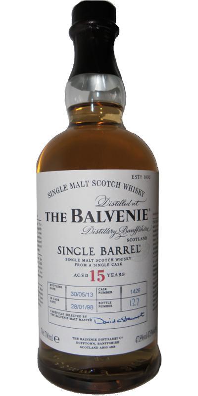 Balvenie 15-year-old Single Barrel