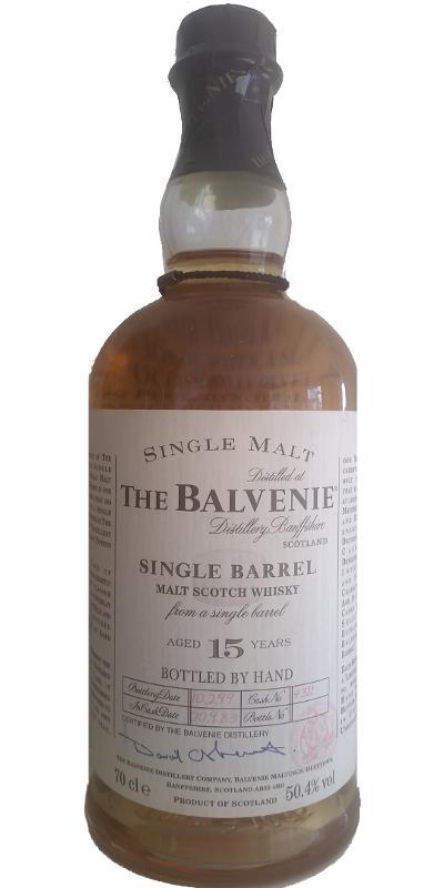 Balvenie 15-year-old Single Barrel