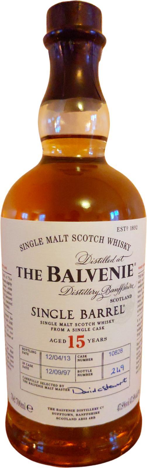 Balvenie 15-year-old Single Barrel