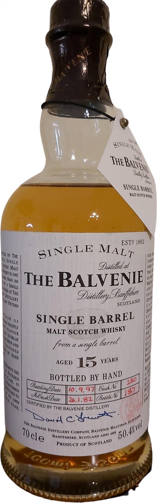 Balvenie 15-year-old Single Barrel