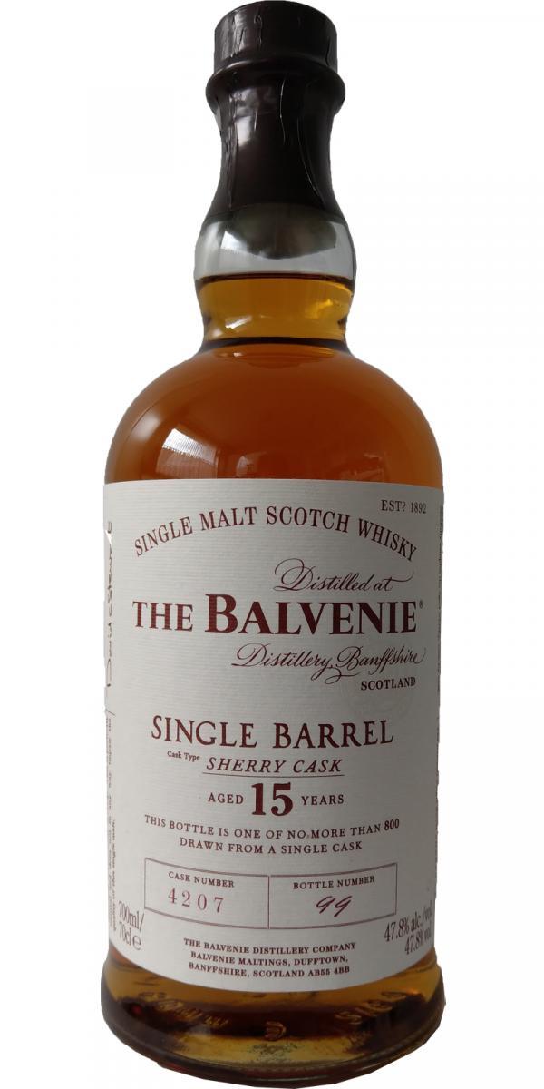Balvenie 15-year-old Single Barrel - Sherry Cask