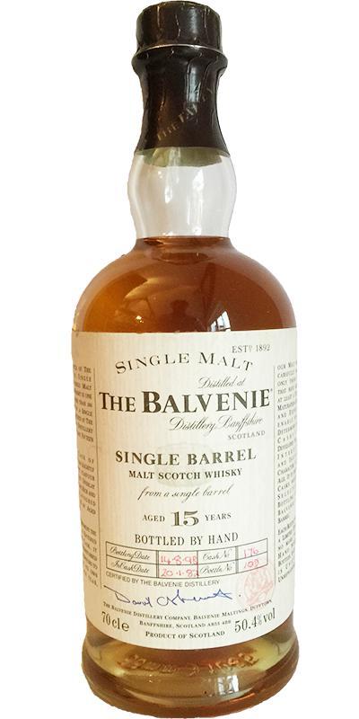Balvenie 15-year-old Single Barrel