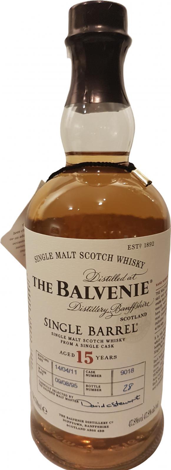 Balvenie 15-year-old Single Barrel