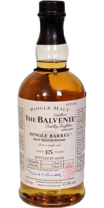 Balvenie 15-year-old Single Barrel