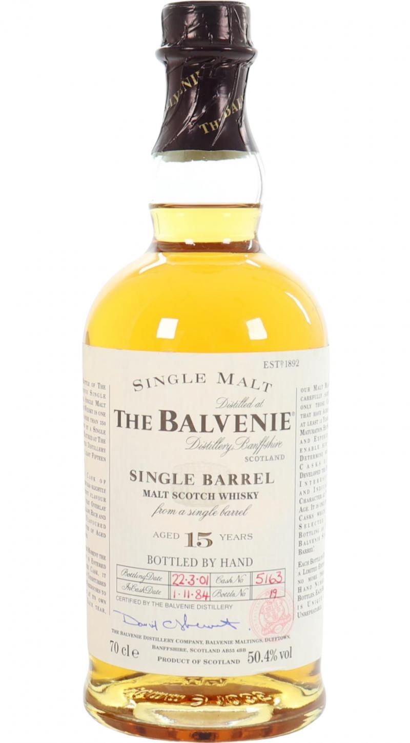 Balvenie 15-year-old Single Barrel