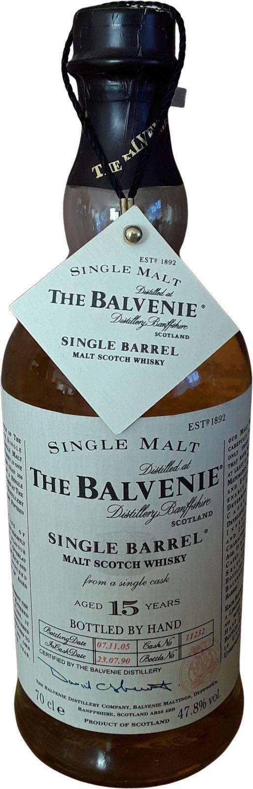 Balvenie 15-year-old Single Barrel